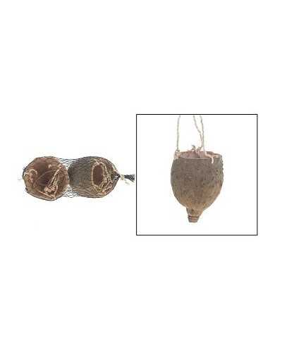 Applicazioni | Cf 2pz baobag cm 11 h7,5 cup da appendere naturale | 