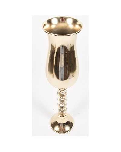 Tavola | Calice metallo cm 13 h43 oro | 