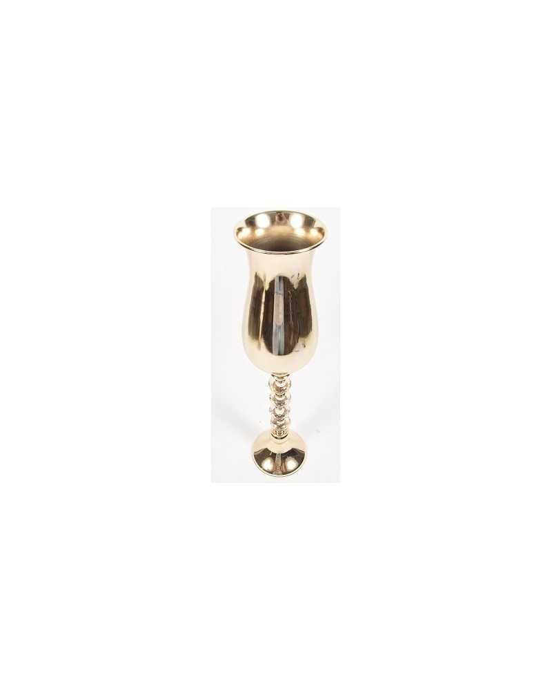 Tavola | Calice metallo cm 13 h43 oro | 
