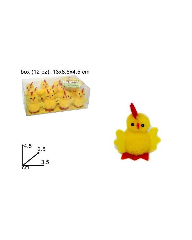 Decorazioni | Box 12 gallinelle | 