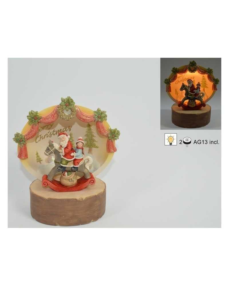 Soggetti e Personaggi | Babbo natale cbimbo ccavallo | 