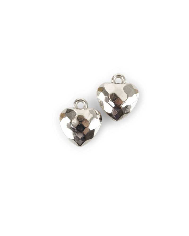 Applicazioni | Cf 180 pz cuoricini silver cm 2.2 | 
