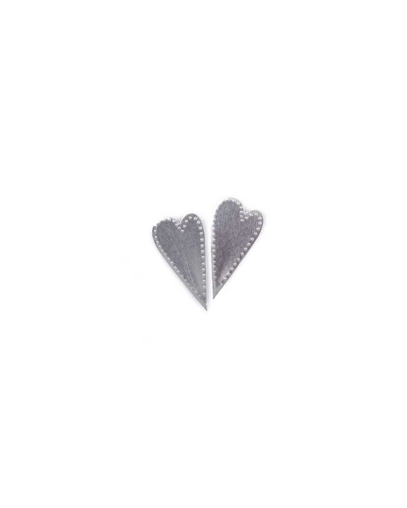 Applicazioni | Cf 64 pz cm 2 h3.5 cuori silver white | 
