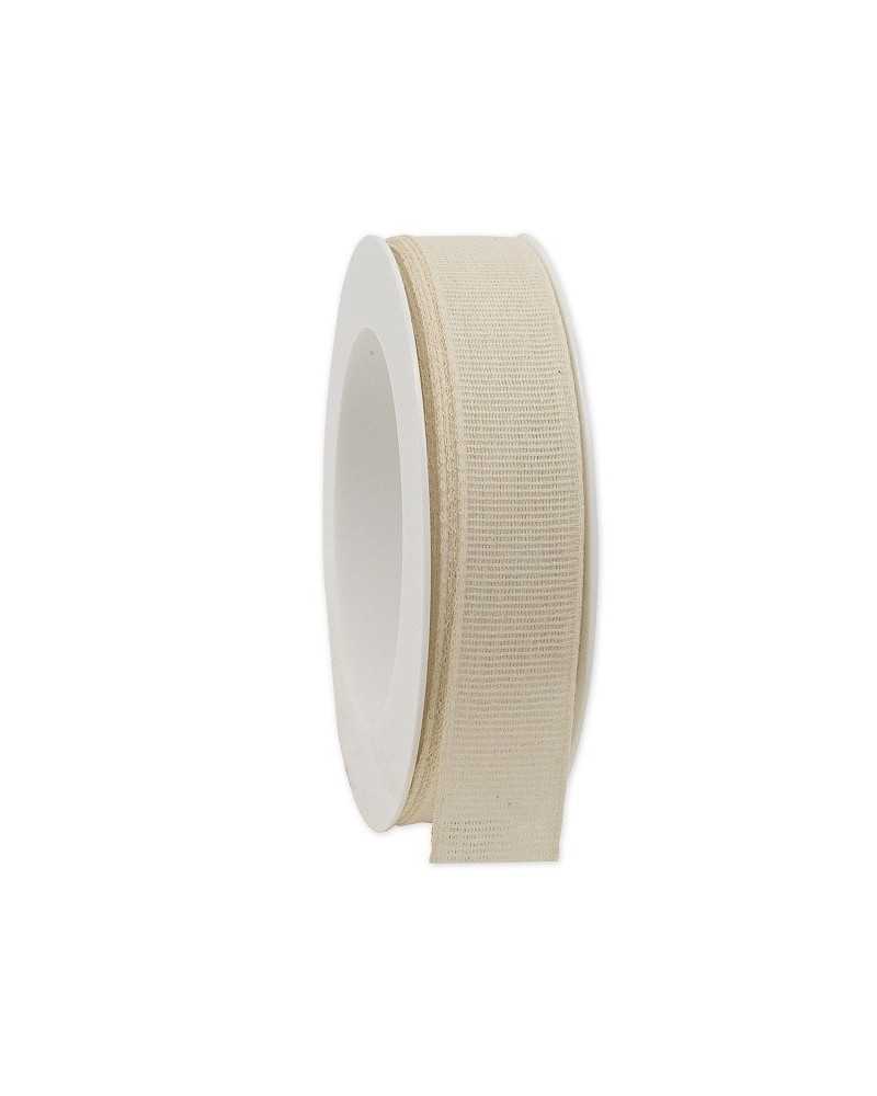 Nastri e Cordini | Nastro natur taft mm 25 x20 mt natur | 