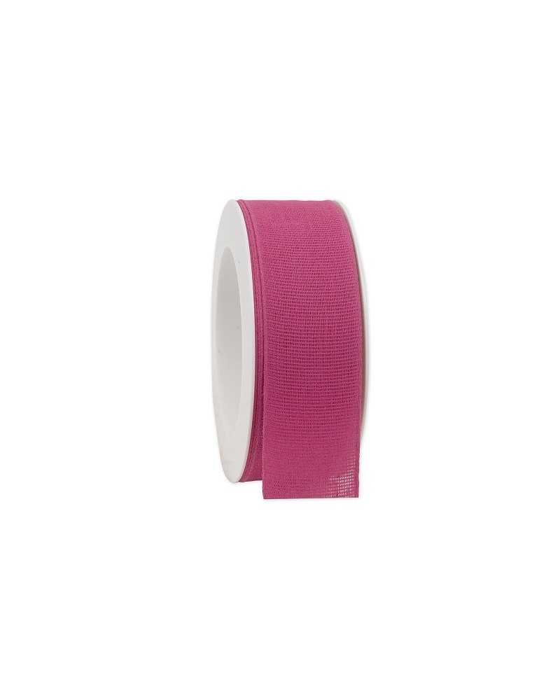 Nastri e Cordini | Nastro natur taft mm 40 x20 mt fuxia | 