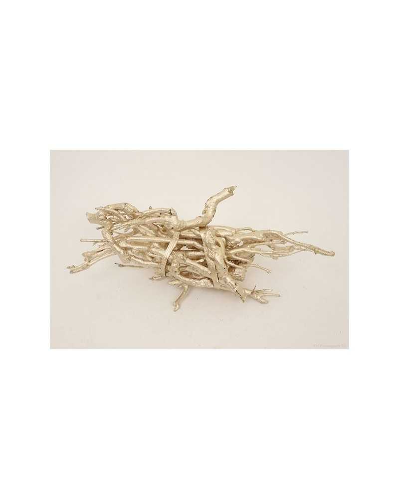 Rami e Foglie Artificiali | Bundle twig cm 30-40 gold | 