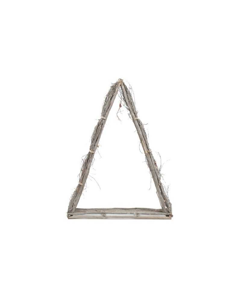 Decorazioni | Albero h 100 triangolo siapo frosted white | 