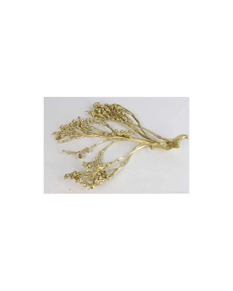 Rami e Foglie Artificiali | Ramo twig palm gold | 