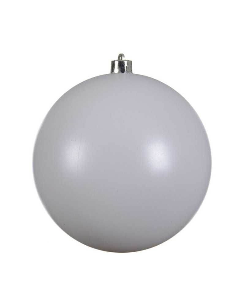 Palline di Natale | Pallina di plastica shiny cm 20 winter white | 