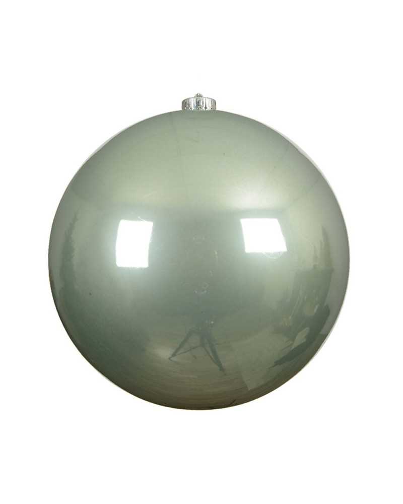 Palline di Natale | Pallina di plastica shiny cm 20 green matcha | 
