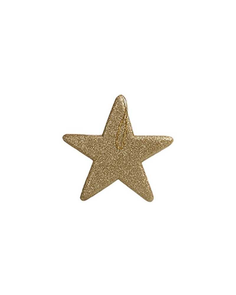 Decorazioni | Stella cm 50 glitterata gold | 