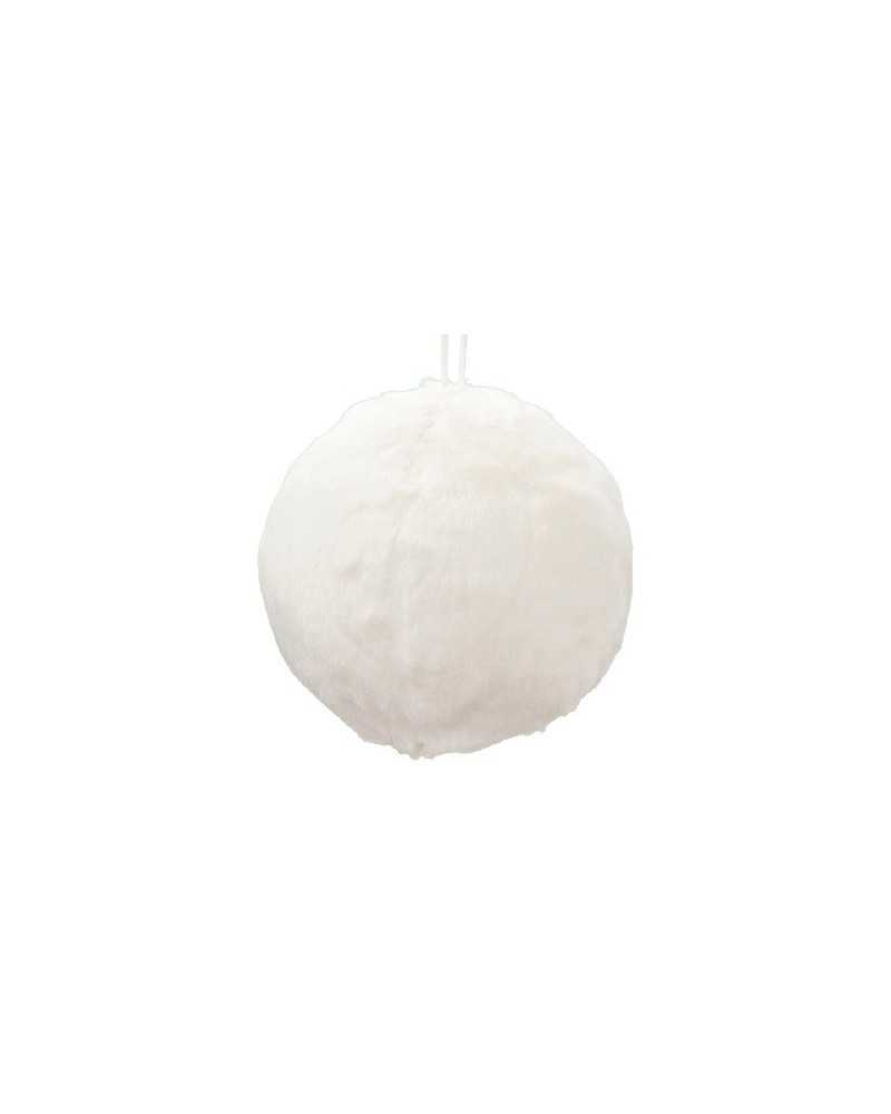 Applicazioni | Sfera pelliccia cm 10 white | 