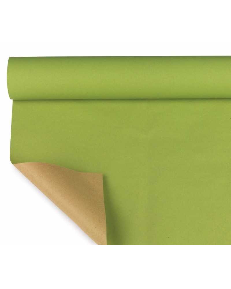 Carte Decorative | Bobina kraft pieno cm 100 x 40 mt verde salvia | 