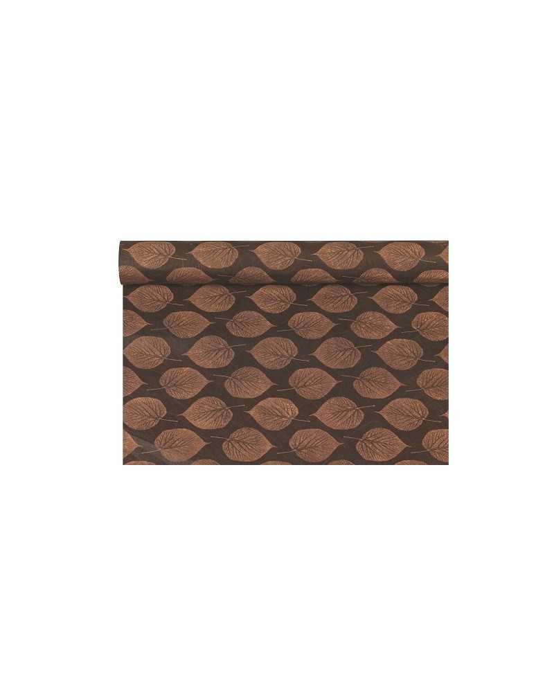 Carte Decorative | Bobina leaf polyweb cm 0.68 x 9mt brown | 