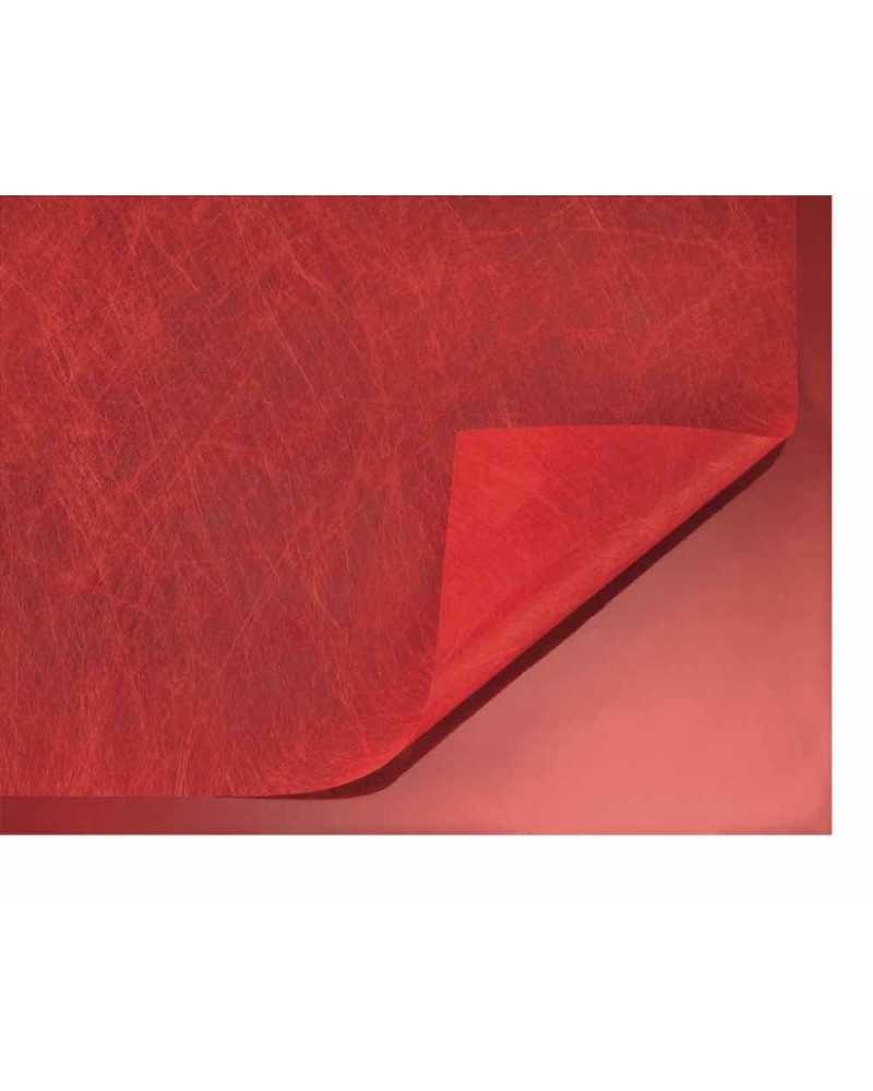 Carte Decorative | Cf-50 pz nuvole quadre cm 70x70 polyweb red-bordeaux | 