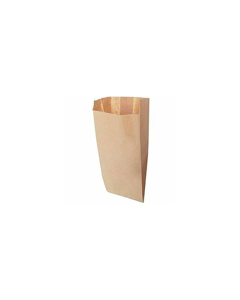 Shopper e Borse | Cf 100 pz busta soffiettata ‘kraft avana’ 12x22 +4 | 