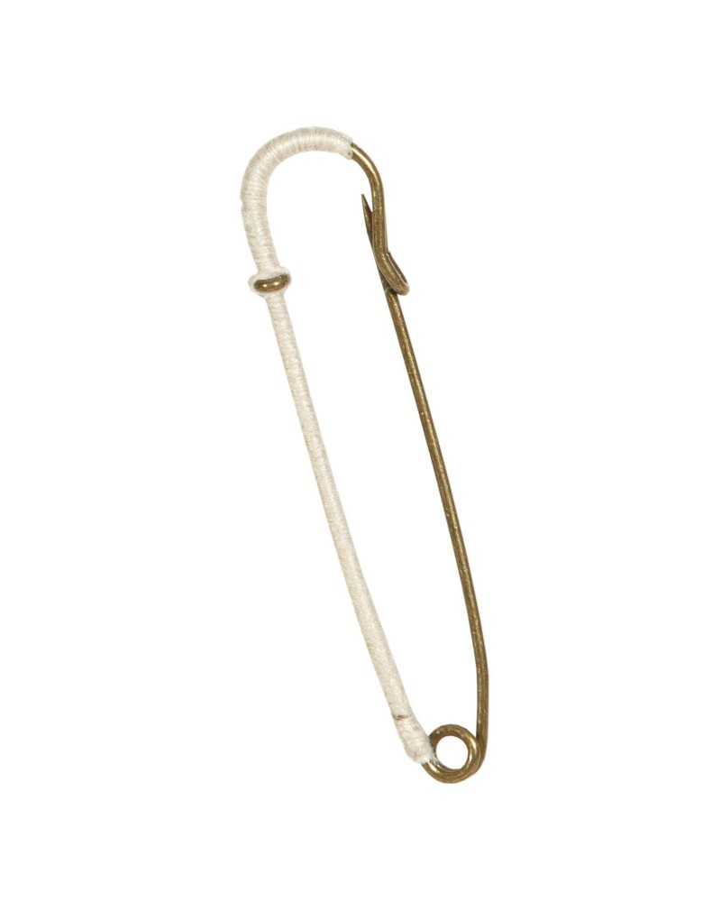 Applicazioni | Cf 6 pz spilla da balia cm 9 cream | 