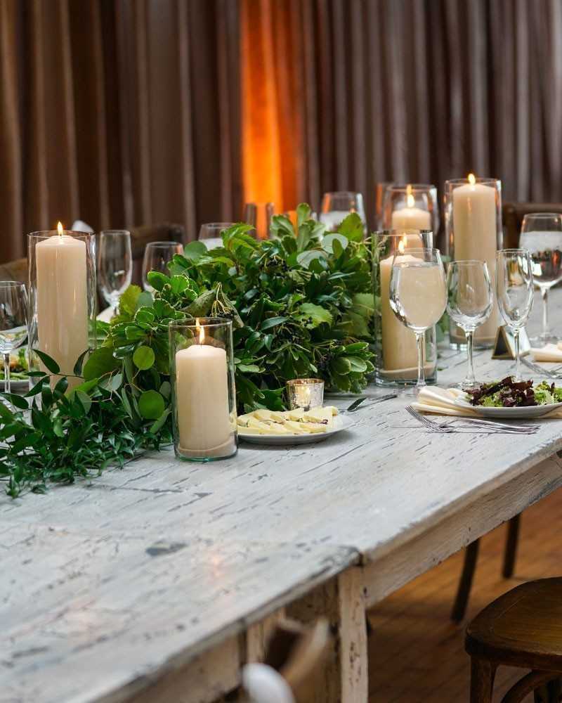 vaso decorativo per fiori e candele