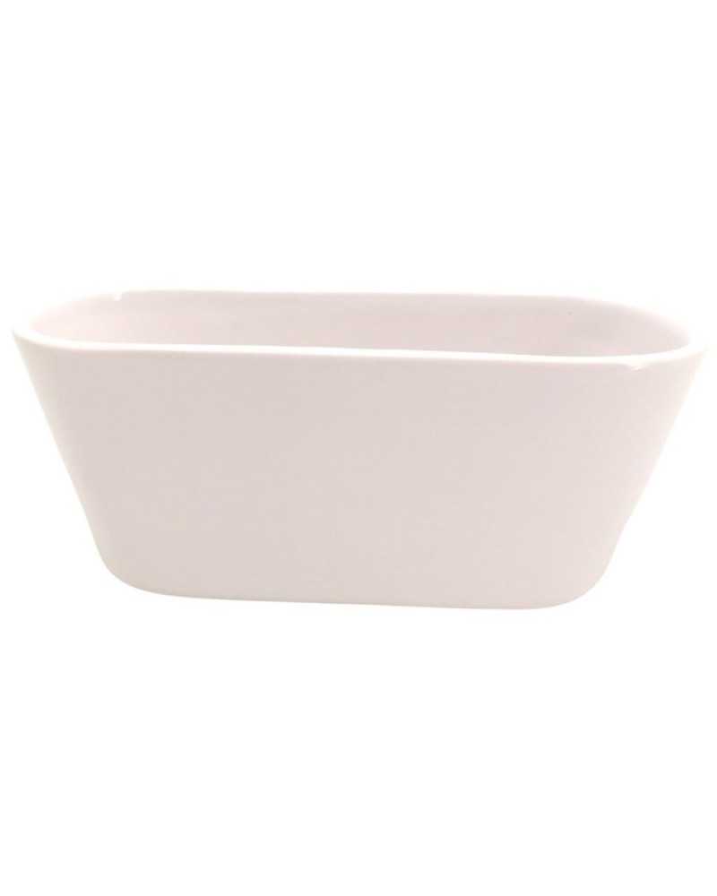 Decor Vasi & Coprivasi | Vaschetta cm25x13 h13 ceramica bianca | 