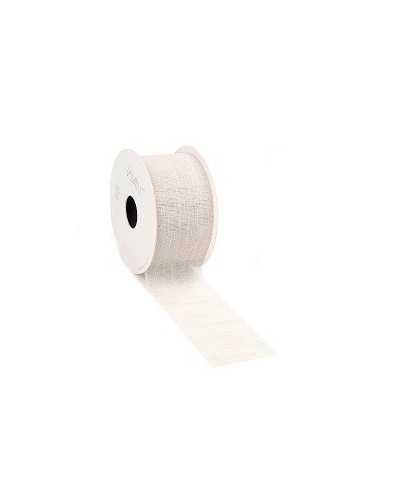 Nastri e Cordini | Nastro lynn mm 50 x10mt cream | 