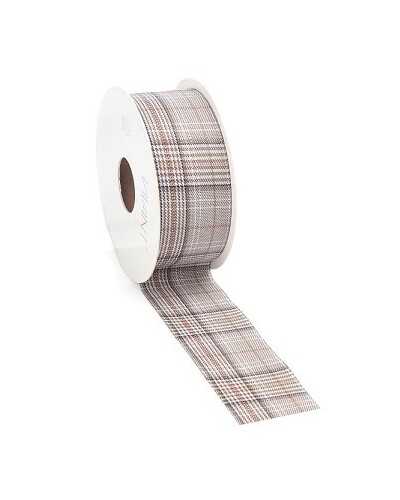 Nastri e Cordini | Nastro chester mm 38 x15mt tortora | 