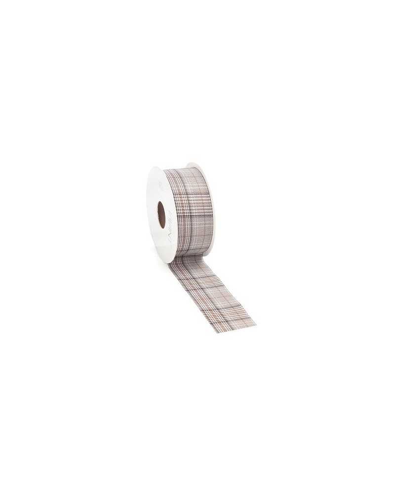 Nastri e Cordini | Nastro chester mm 38 x15mt tortora | 