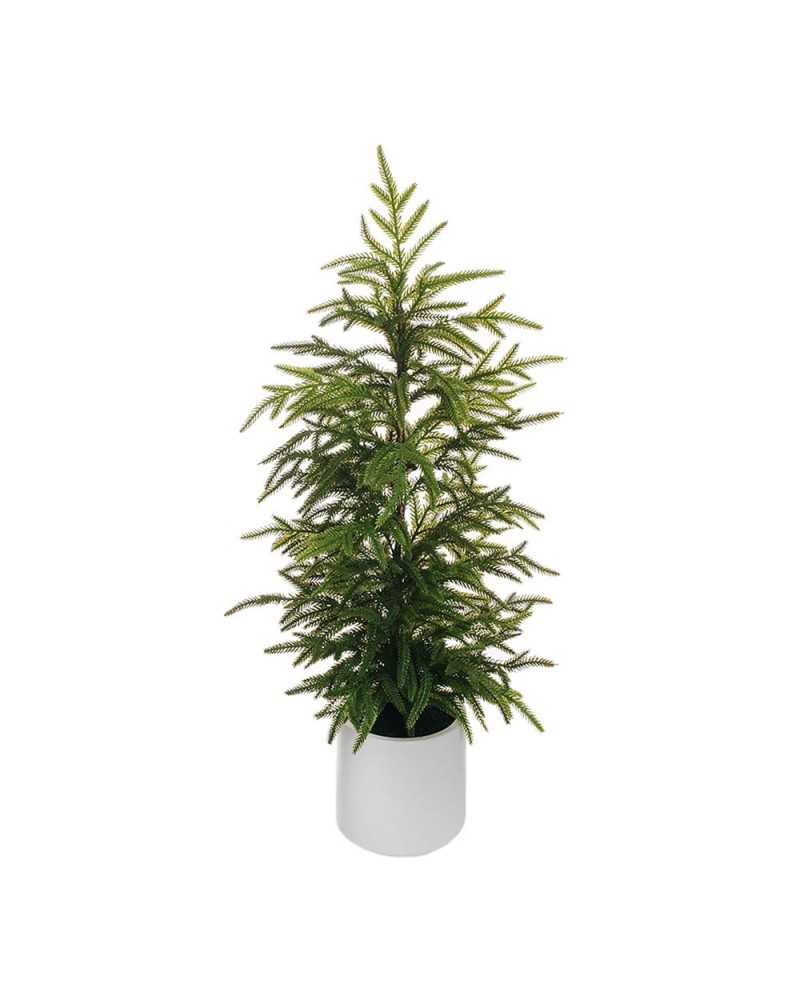 Piante Artificiali | Albero abete real touch in vaso dm 15 h 80 verde ( 2 ) | 