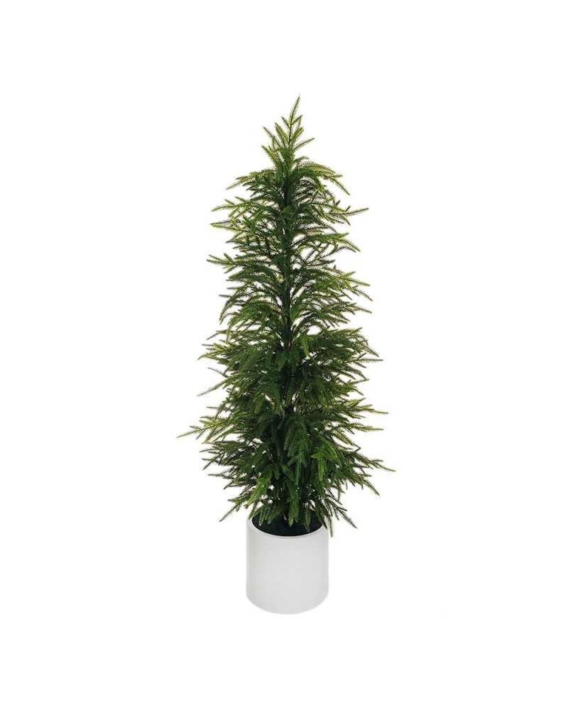Piante Artificiali | Albero abete real touch in vaso dm 22 h125 verde ( 2 ) | 