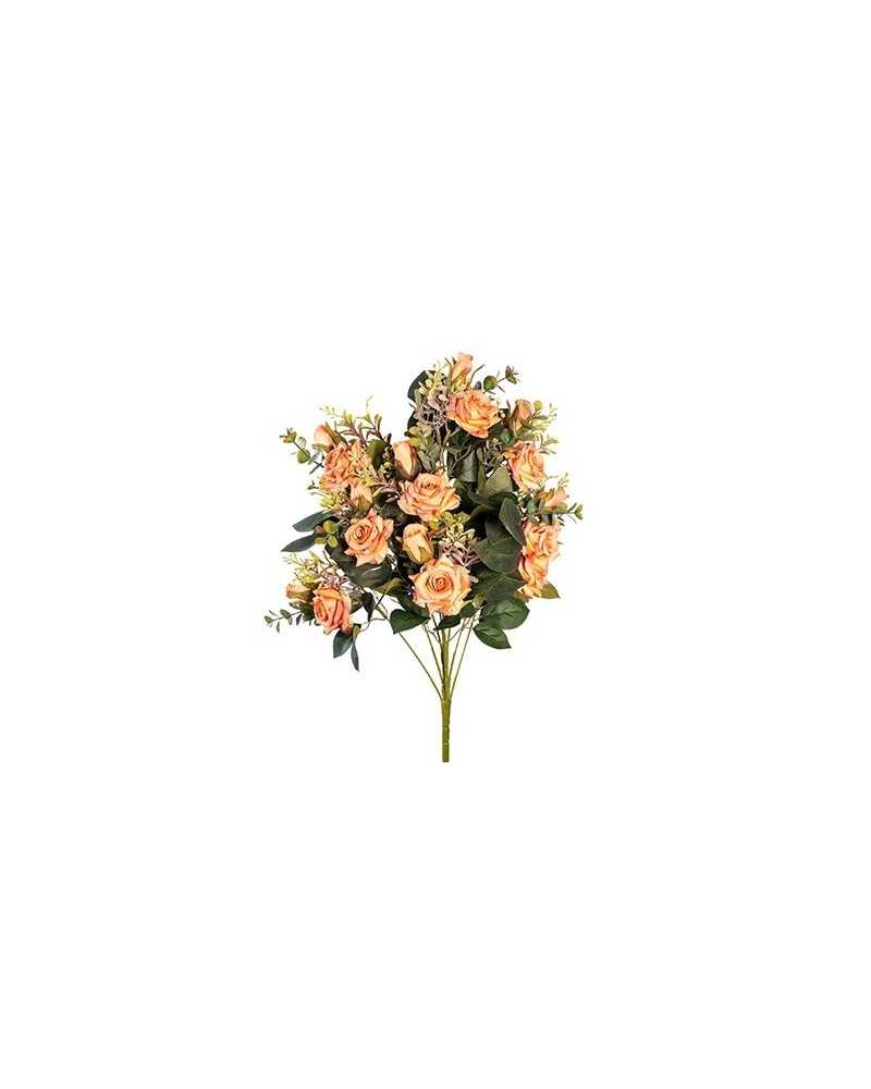 Fiori Artificiali | Frontale rose diamond cm 60 berr mauwe | 