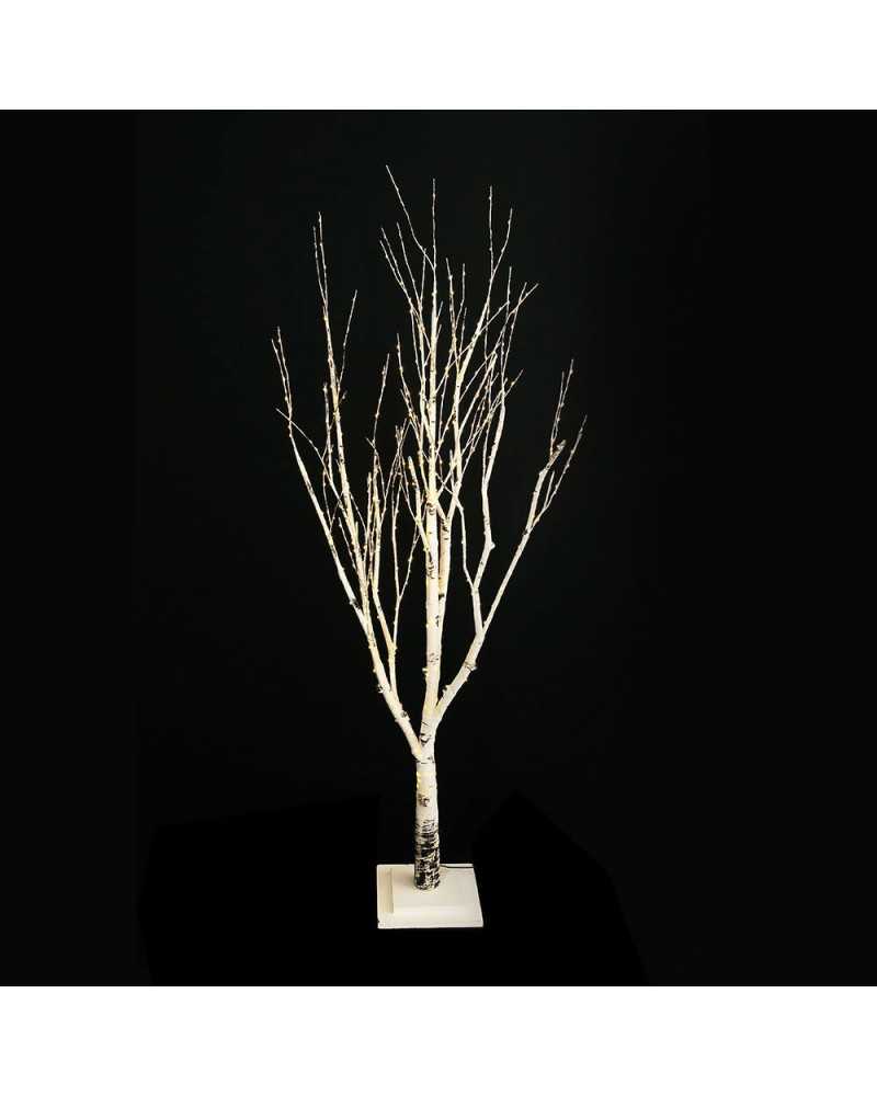 Lampade e Luci | Albero in betulla con 180 luce calda a led h 155 white | 