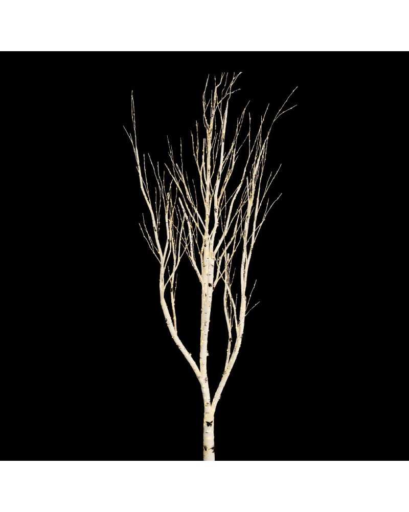 Lampade e Luci | Albero in betulla con 225 luci calde a led h225 white (2) | 