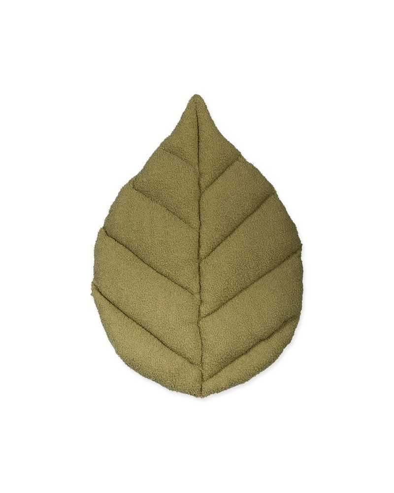 Cuscini e Coperte | Cuscino decorativo foglia dautunno cm 50x70 verde oliva | 