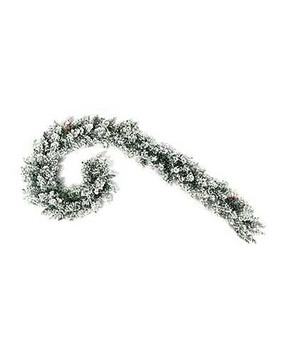 Corone e Ghirlande | Festone finlandia d.30 x 270 cm floccato | 