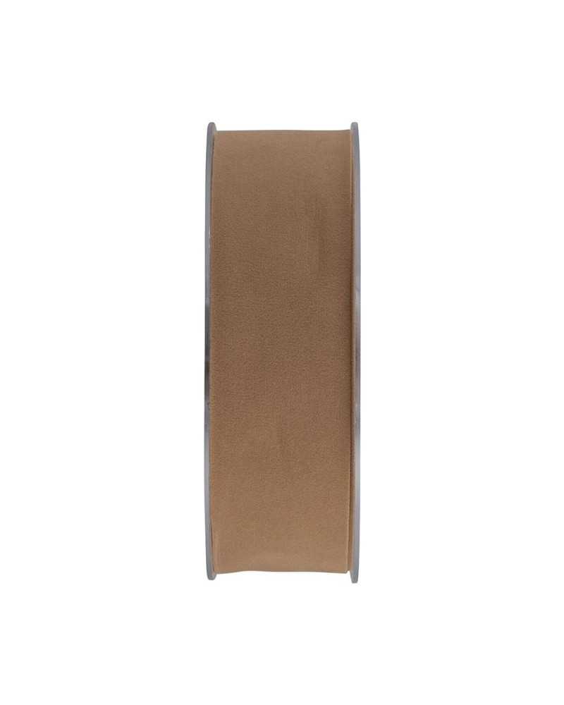 Nastri e Cordini | Nastro velluto mm 25 x15 mt beige | 
