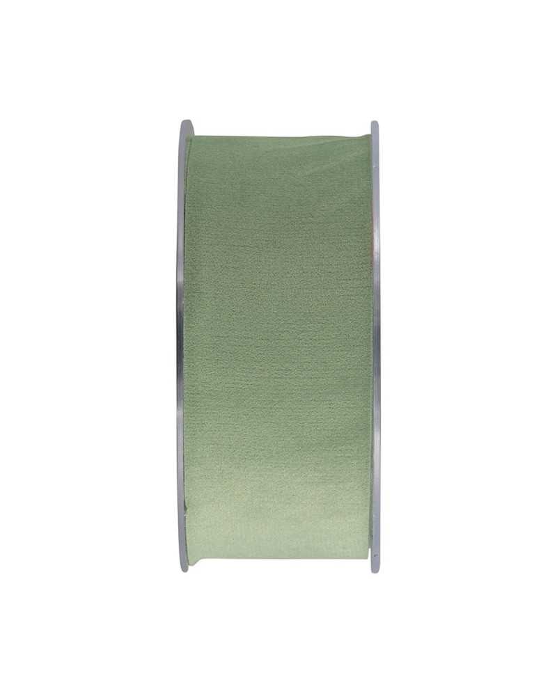 Nastri e Cordini | Nastro velluto mm 25 x15 mt verde chiaro | 