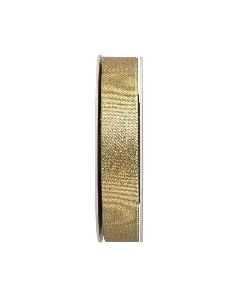 Nastri e Cordini | Nastro laminato gold mm 25 x 50 mt oro | 