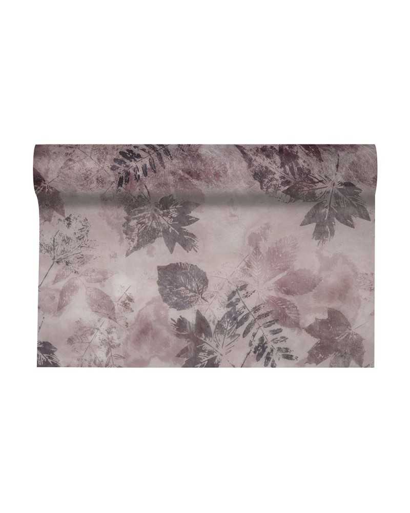 Carte Decorative | Bobina decofibra foglie autunno cm 78 x 9 mt rosa | 