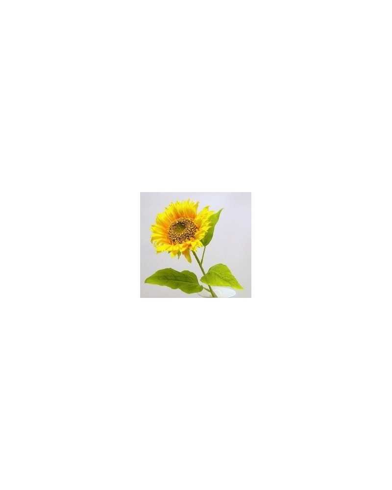Fiori Artificiali | Girasole singolo med. cm.69 giallo | 