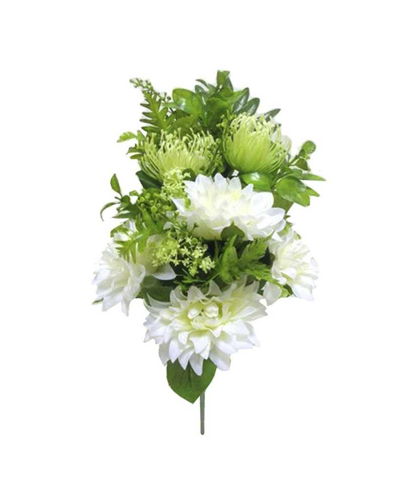 Fiori Artificiali | Frontale dahlia x12 h 45 cream ( 6 ) | 