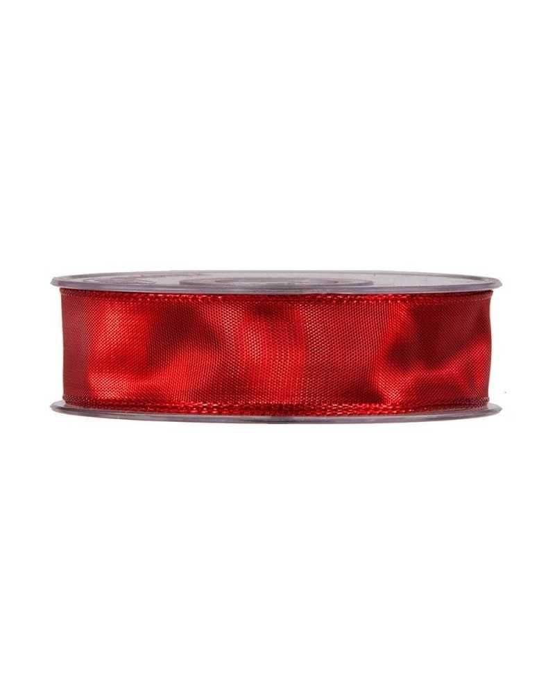 Nastri e Cordini | Nastro mida mm 25 x 20 mt rosso | 
