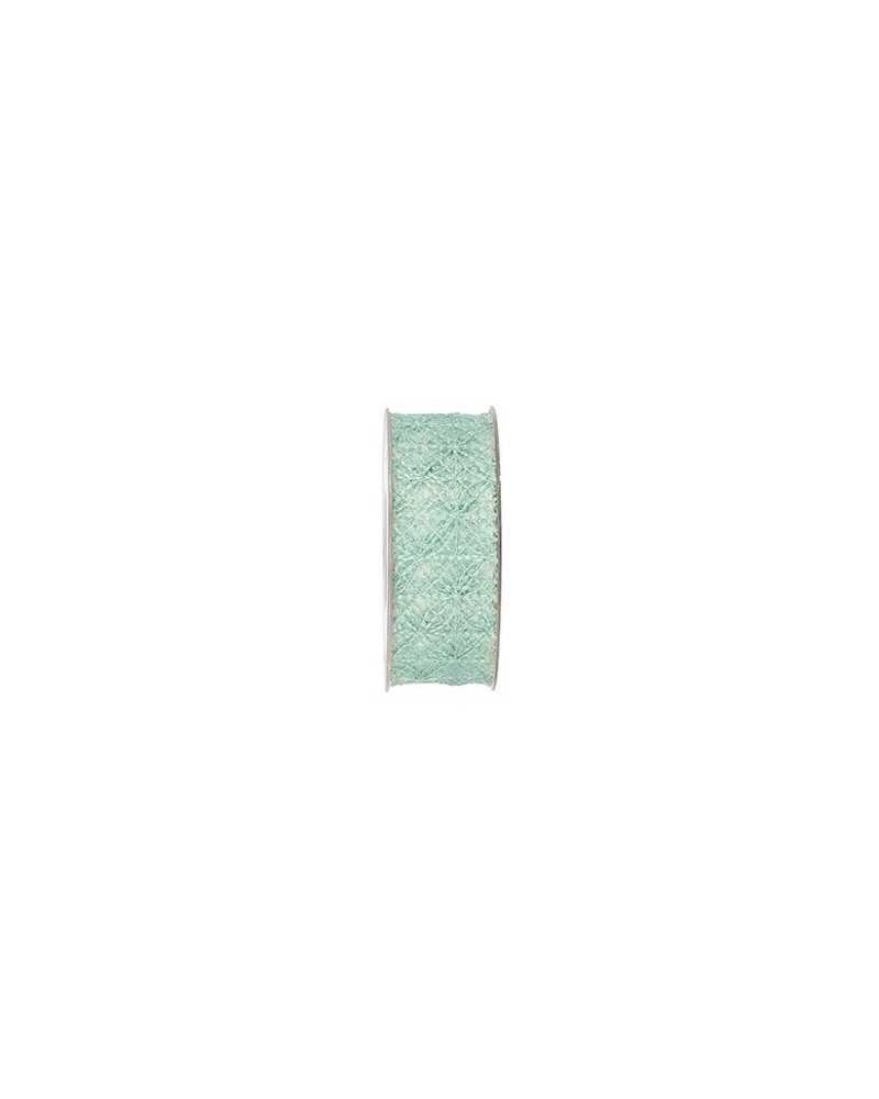 Nastri e Cordini | Nastro mosaico mm 40 x 10mt tiffany | 