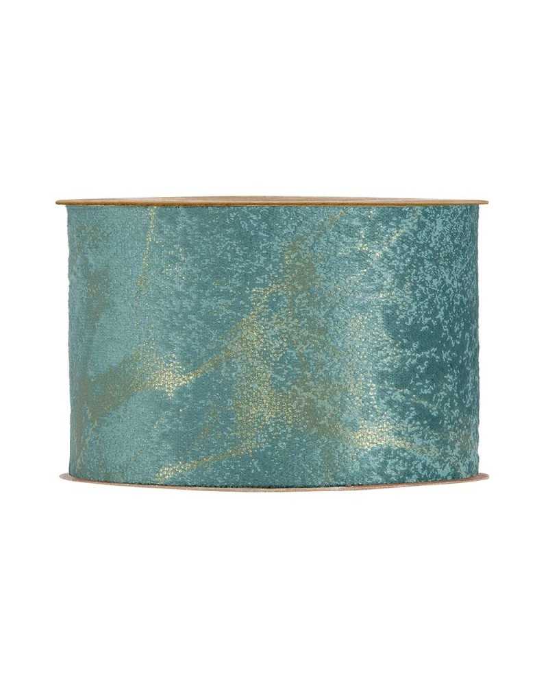 Nastri e Cordini | Nastro gold touch mm 63x10 mt sea water | 