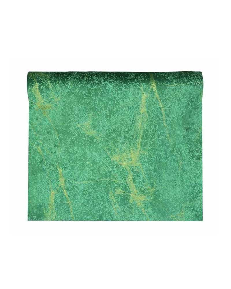 Tavola | Runner gold touch cm 28 2.5 mt sea water | 
