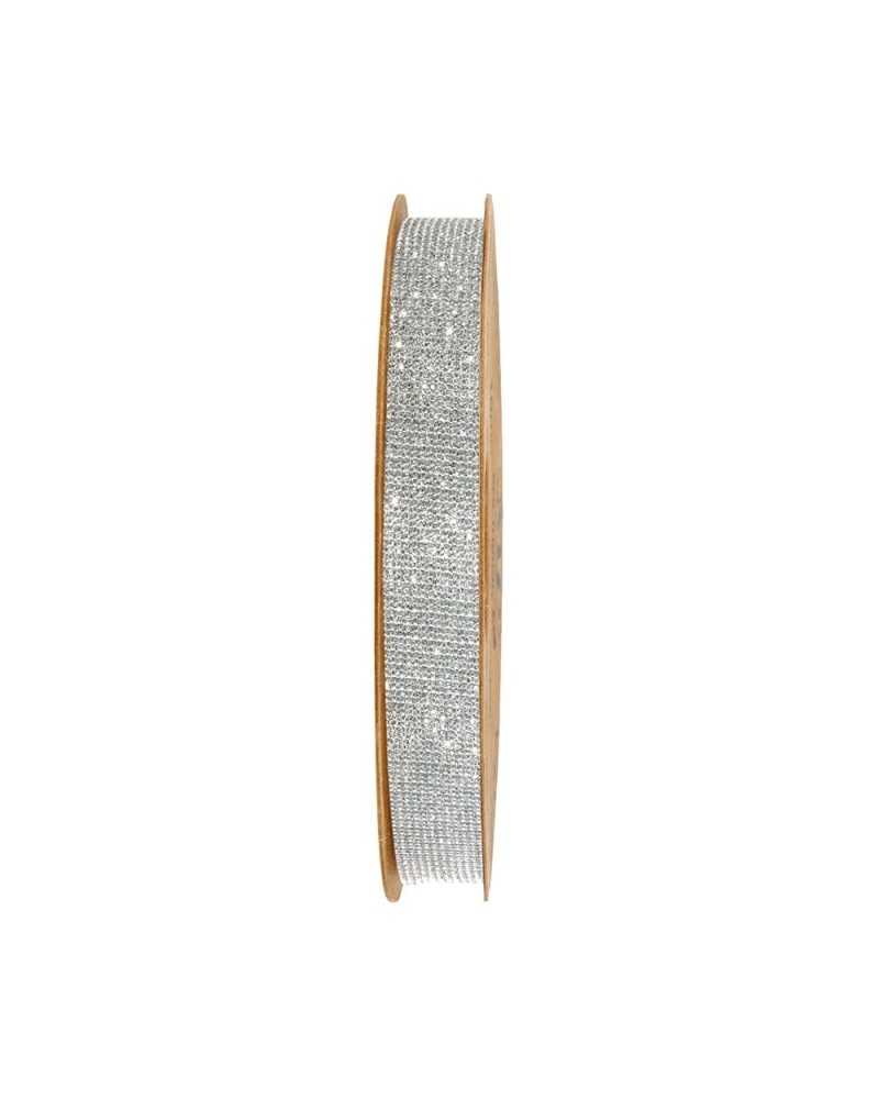 Nastri e Cordini | Nastro milo mm 15 x 10 mt silver | 