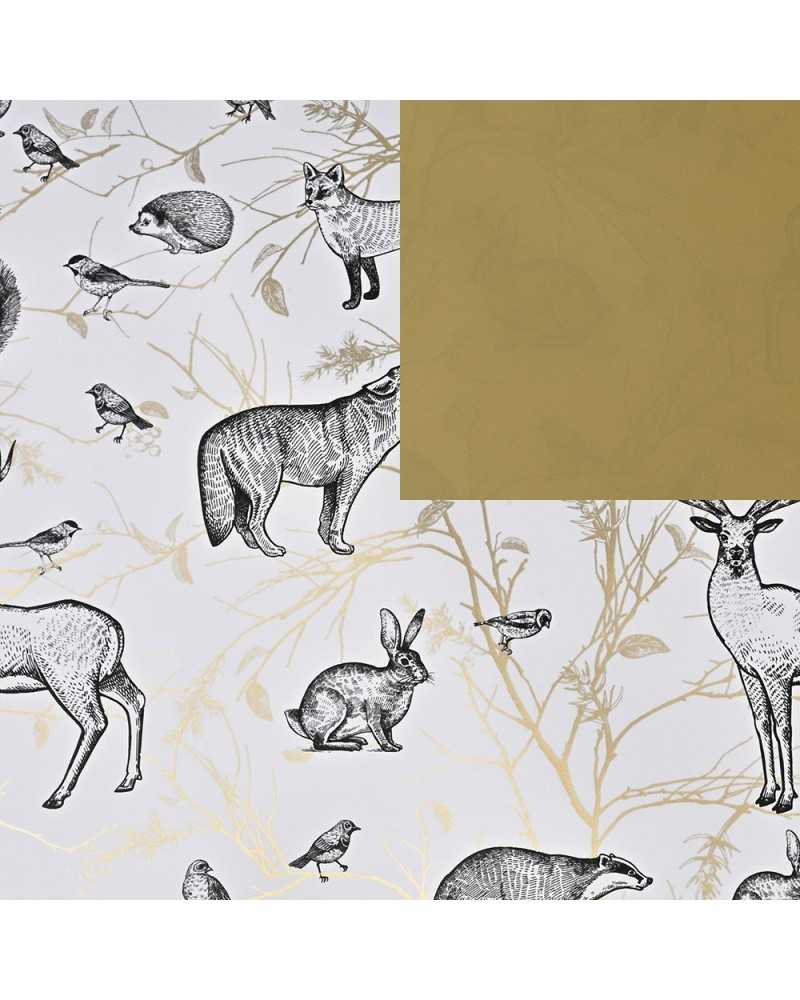 Nuovi arrivi | Bobina polipack bicolore cm100 x40 mt 40my golden forrest | 