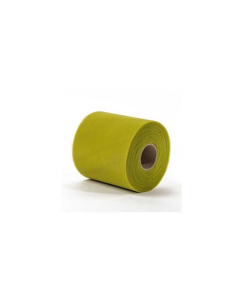 Nastri | Tulle file 40 cm 25 x mt.100 verde cipro | 
