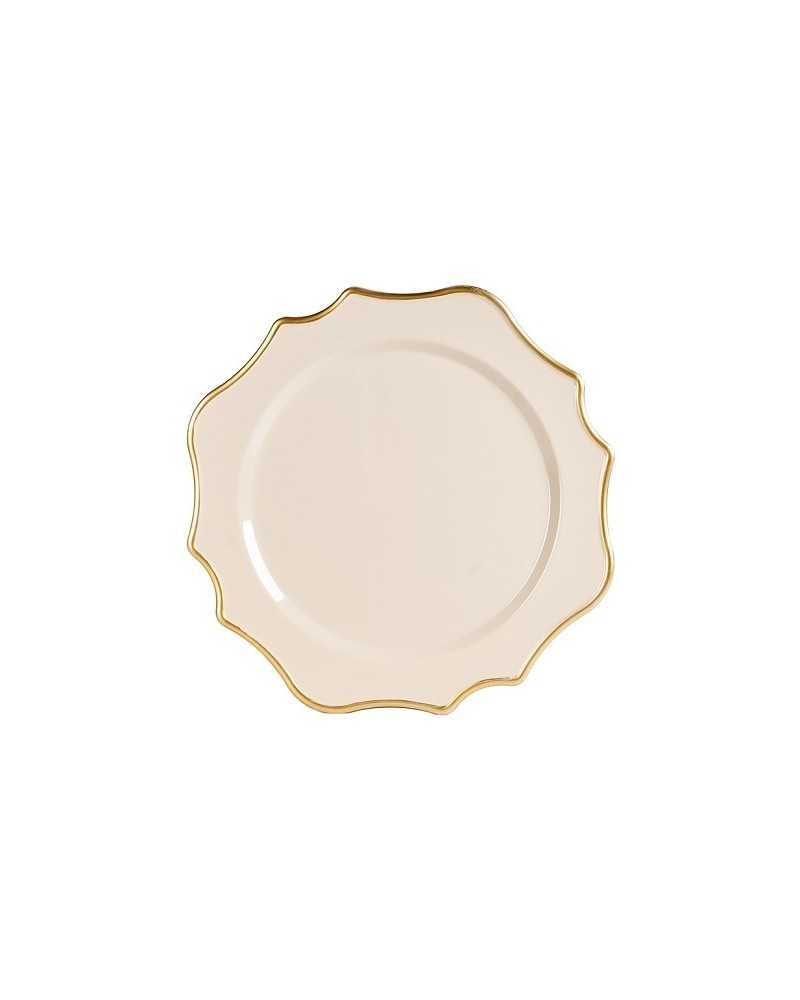 Tavola | Sottopiatto beige dm 33 in pvc | 