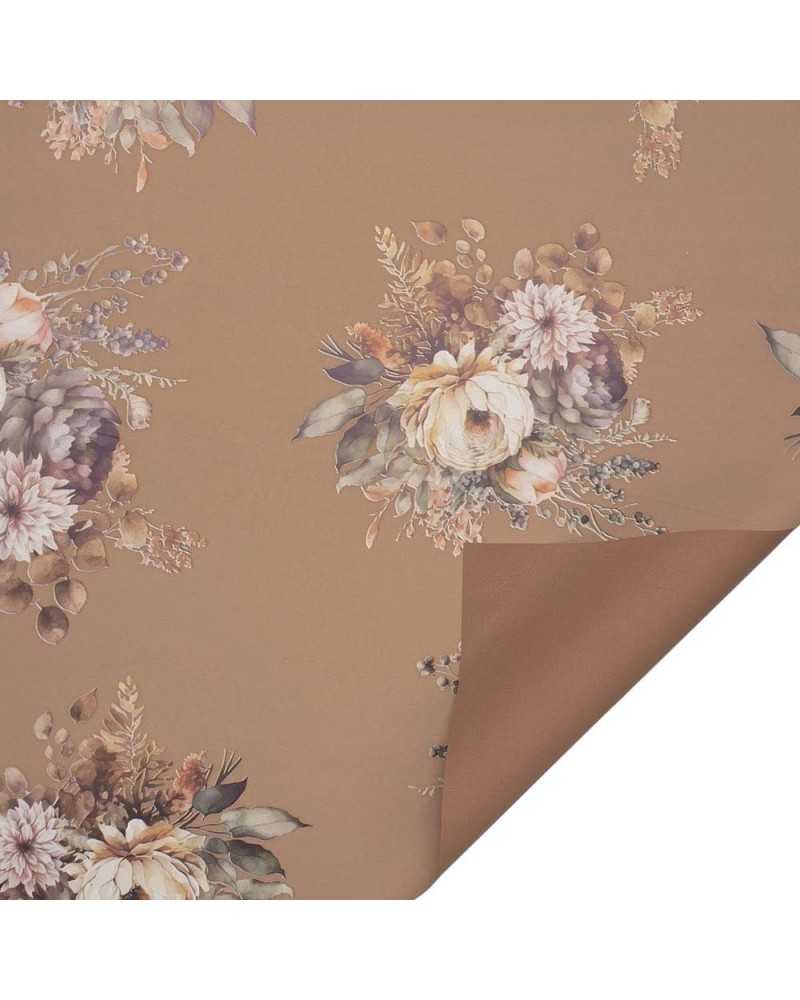 Carte Decorative | Bobina decoupage 40my cm 100 x 25 mt marrone | 
