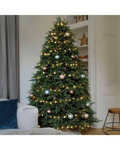 Luci di Natale | LED CILIEGIA - LUCE FISSA - OUTDOOR - 18 MT - BIANCO CALDO | 8719152597123