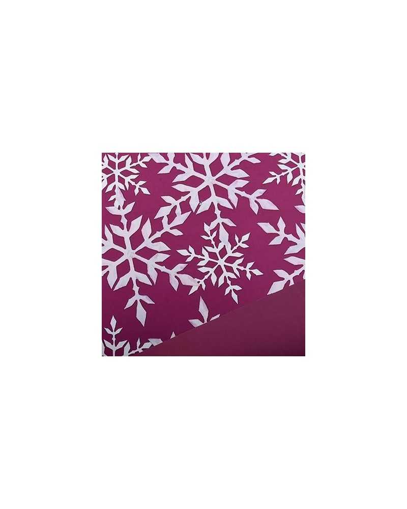 Carte Decorative | Bobina icy cm 100x25 mt prugna | 